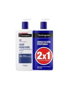 Neutrogena Loción Corporal Hidratación Profunda Piel Seca pack duplo