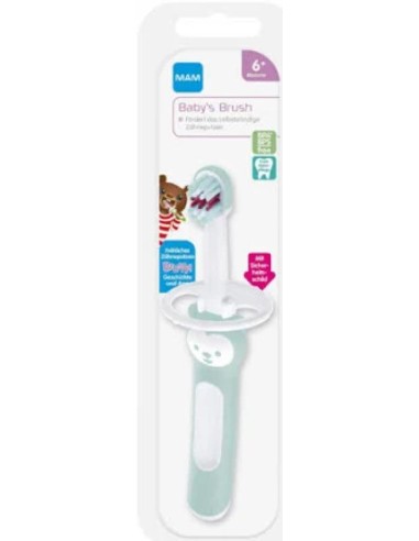 Mam Cepillo Dental Baby ́s Brush 6+m Azul