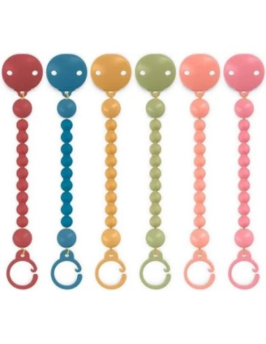 Suavinex Broche Pinza Bolitas de Silicona