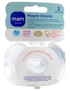 Mam Pezonera Silicona Talla M 2 Unidades
