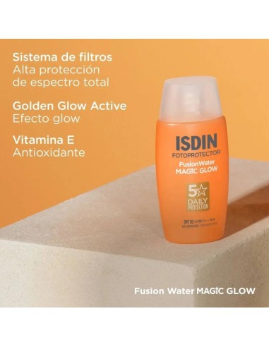 Isdin - Fotoprotector Fusion Water Magic Glow SPF50 50 ml