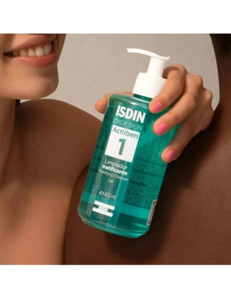 Acniben Gel Limpiador Matificante 400ml - Isdin
