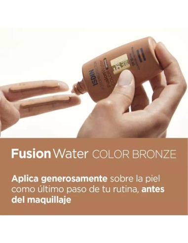 Isdin Fusion Water Color Bronze SPF50 50 ml