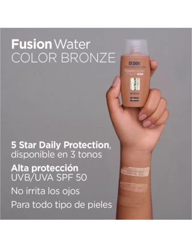 Isdin Fusion Water Color Bronze SPF50 50 ml
