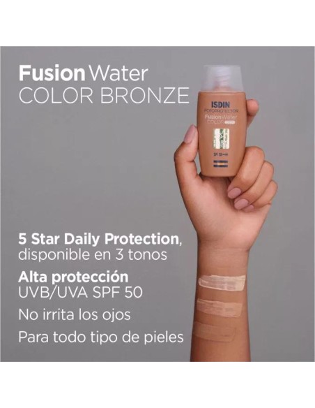 Isdin Fusion Water Color Bronze SPF50 50 ml