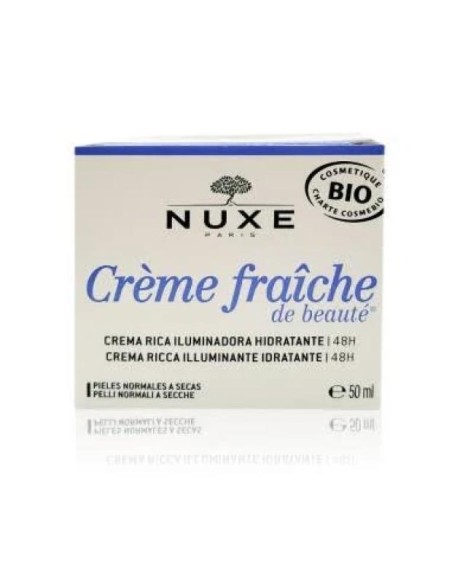 CREME FRAICHE DE BEAUTE CREMA RICA HIDRATANTE 48H  1 ENVASE 