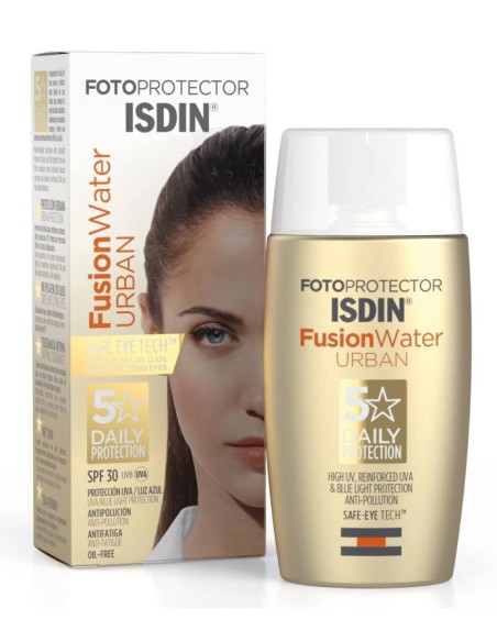 FOTOPROTECTOR ISDIN SPF 30 FUSION WATER URBAN  1 ENVASE 50 M
