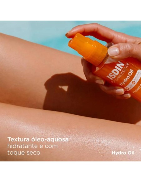 FOTOPROTECTOR ISDIN HYDRO 2 OIL SPF 30  1 ENVASE 200 ML