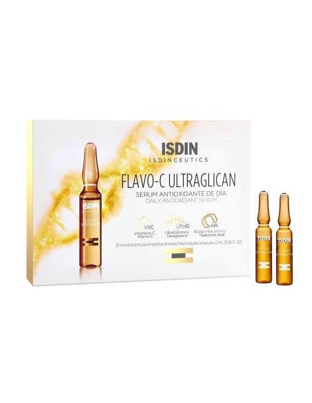 ISDINCEUTICS FLAVO-C ULTRAGLICAN  10 AMPOLLAS 2 ML