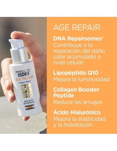 FOTOULTRA ISDIN AGE REPAIR WATER LIGHT TEXTURE  1 ENVASE 50 