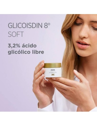 ISDINCEUTICS GLICOISDIN 8 SOFT CREMA FACIAL EFECTO PEELING  