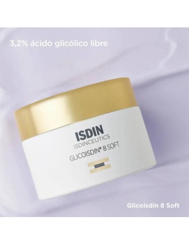 ISDINCEUTICS GLICOISDIN 8 SOFT CREMA FACIAL EFECTO PEELING  