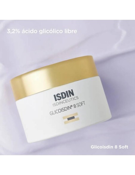 ISDINCEUTICS GLICOISDIN 8 SOFT CREMA FACIAL EFECTO PEELING  