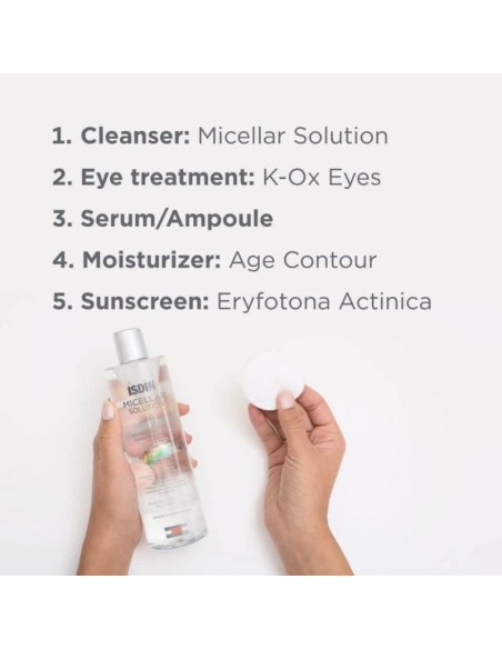 ISDIN MICELLAR SOLUTION  1 ENVASE 400 ML