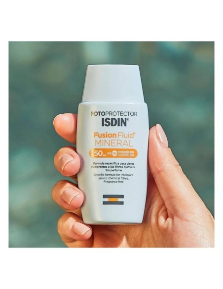 FOTOPROTECTOR ISDIN FUSION FLUID MINERAL SPF 50  1 ENVASE 50
