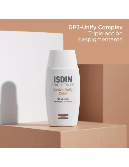 FOTOULTRA ISDIN ACTIVE UNIFY FUSION FLUID COLOR  1 ENVASE 50