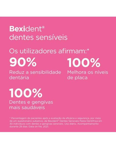 BEXIDENT DIENTES SENSIBLES PASTA DENTIFRICA  1 ENVASE 75 ML
