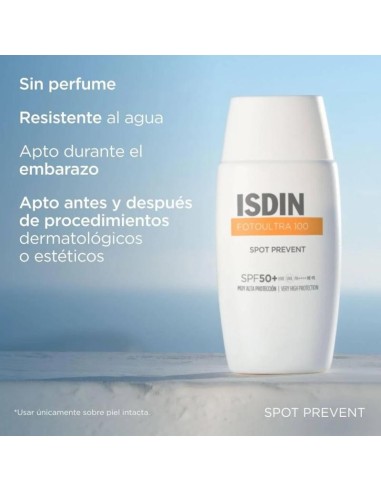 FOTOULTRA 100ISDIN SPOT PREVENT FUSION FLUID  1 ENVASE 50 ML
