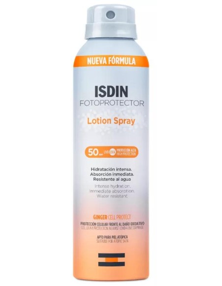 FOTOPROTECTOR ISDIN LOTION SPRAY SPF 50  1 ENVASE 250 ML