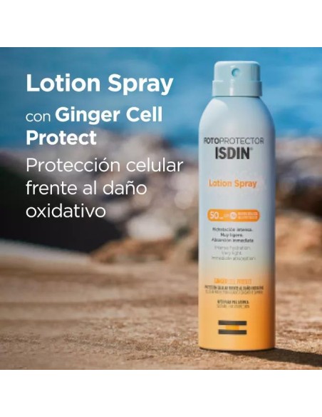 FOTOPROTECTOR ISDIN LOTION SPRAY SPF 50  1 ENVASE 250 ML