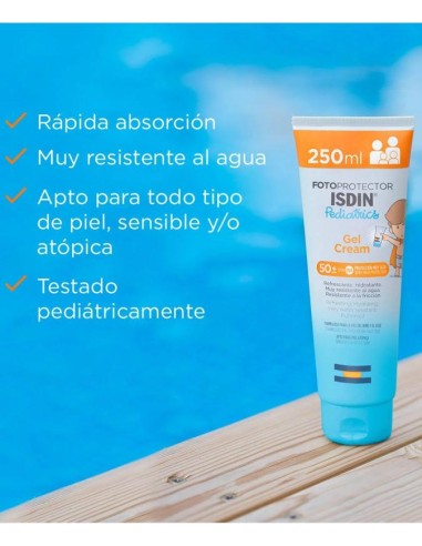 FOTOPROTECTOR ISDIN PEDIATRICS GEL-CREMA SPF 50+  1 ENVASE 2