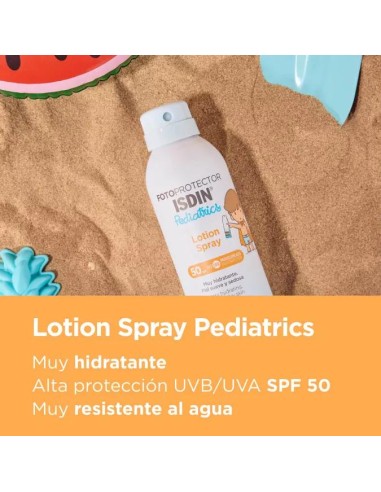 FOTOPROTECTOR ISDIN PEDIATRICS LOTION SPRAY SPF 50  1 ENVASE