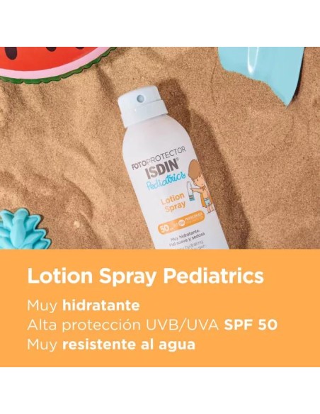 FOTOPROTECTOR ISDIN PEDIATRICS LOTION SPRAY SPF 50  1 ENVASE
