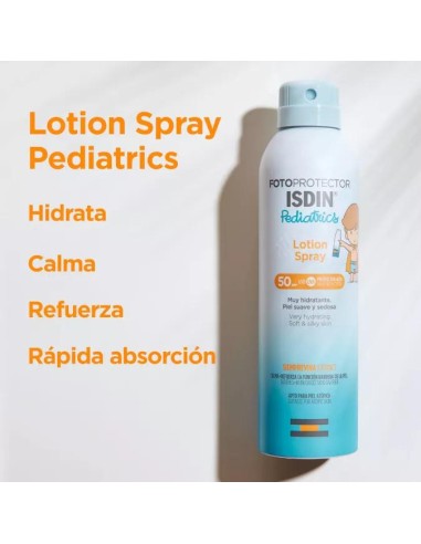 FOTOPROTECTOR ISDIN PEDIATRICS LOTION SPRAY SPF 50  1 ENVASE