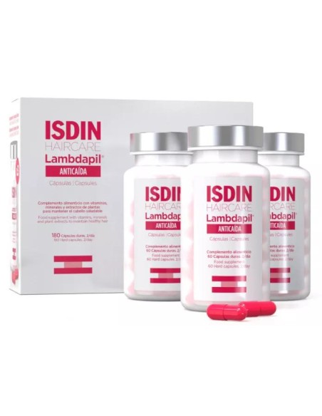 ISDIN HAIRCARE LAMBDAPIL ANTICAIDA 3X60 CAPSULAS